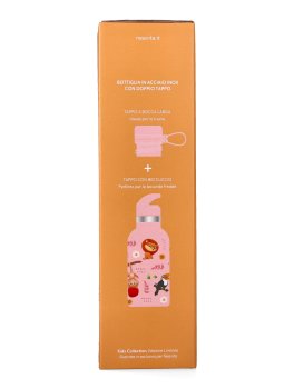 Neavita Kids Bottle Borraccia Termica in Acciaio Inox - Rosa - 4