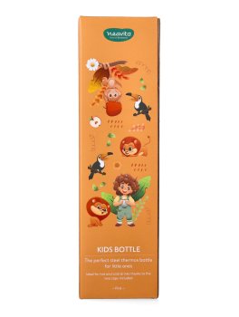 Neavita Kids Bottle Borraccia Termica in Acciaio Inox - Rosa - 5