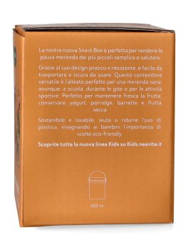 Neavita Kids Snack Box Porta Merenda in Acciaio Inox - 4