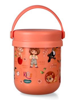 Neavita Kids Snack Box Porta Merenda in Acciaio Inox - 1