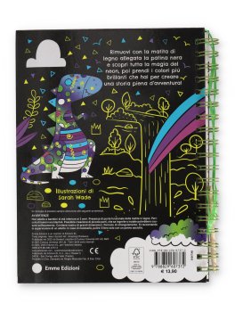 Neon Gratta e Colora - Fantastici Dinosauri — Libro - 4