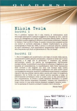 Nikola Tesla - Scritti I e II — Libro - 2