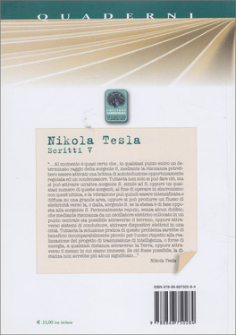 Nikola Tesla - Scritti V — Libro - 2