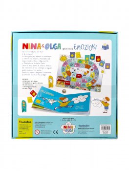 Nina e Olga Giocano con le Emozioni — Libro/Gioco - 3