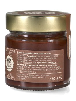 Noccio e Ciocco - Crema Spalmabile di Nocciole e Cacao Bio - 2