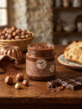 Noccio e Ciocco - Crema Spalmabile di Nocciole IGP e Cacao Bio - 3