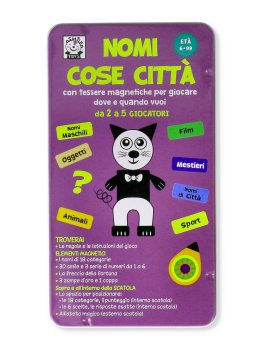 Nomi Cose Città - Gioco Magnetico - 1