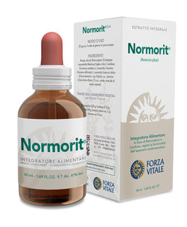 Normorit - Arancio-Plus - Integratore Spagyrico di Biancospino e Cardiaca - 1