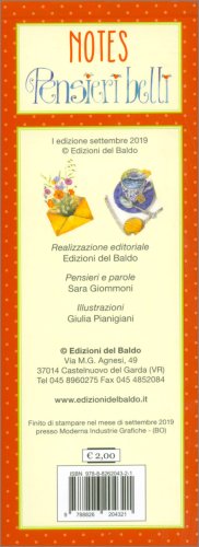 Notes Pensieri Belli — Diari e Journaling - 2