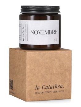 Novembre - Candela Profumata in Cera di Soia - 4