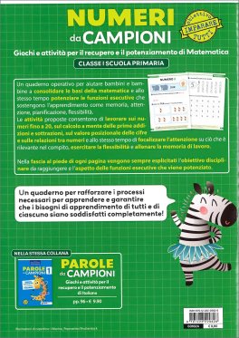 Numeri da Campioni - Matematica - Classe Prima — Libro - 2