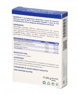 Nutriq10 - Integratore di Coenzima Q10, Semi di Lino e Microalghe Klamath - 2