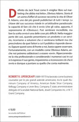 Obvious Adams — Libro - 2