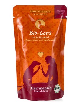 Oca Bio con Patate Dolci per Cani - 1
