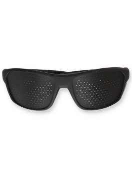 Occhiale Stenopeico Dual Dream® - Modello Fasciante Gommato Nero - 1