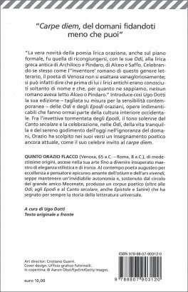 Odi ed Epodi — Libro - 2