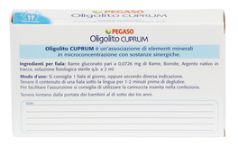 Oligolito Cuprum - 20 fiale - 2