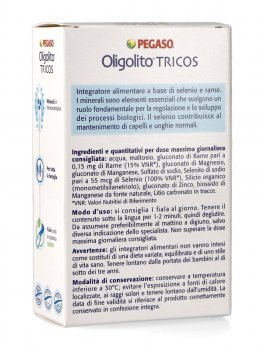 Oligolito Tricos - Integratore di Minerali: Selenio e Rame - in fiale - 2