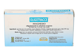Oligotracce - Magnesio - 20 Fiale da 2 ml - 2