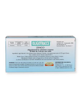 Oligotracce Zinco - Zinco - 20 Fiale - 3