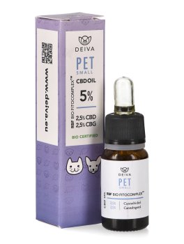 Olio di CBD Bio per Cani e Gatti Pet Small 5% - 1