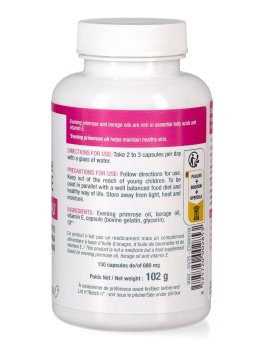 Olio di Enotera, Borragine Vitamina E - 2