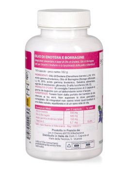 Olio di Enotera, Borragine Vitamina E - 3
