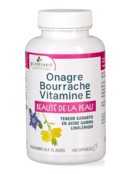 Olio di Enotera, Borragine Vitamina E - 1