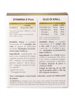 Olio Di Krill + Vitamina E Pura - Cofanetto - 5