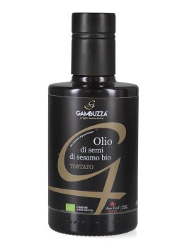 Olio di Semi di Sesamo Tostato Biologico - 1