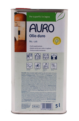 Olio Duro per Superfici in Legno n. 126 - 5 l - 1