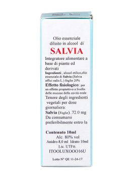 Olio Essenziale di Salvia - QE 17 - 7