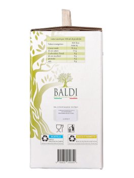 Olio Extravergine di Oliva Biologico Italiano - Bag in Box - 2