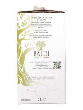 Olio Extravergine di Oliva Biologico Italiano - Bag in Box - 3