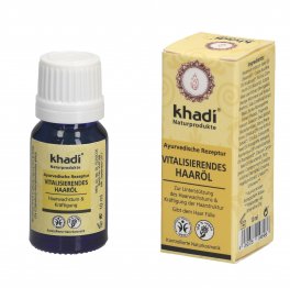 Olio per Capelli Ayurvedico Vitalizzante - Rosmarino, Amla, Bhringaraj 