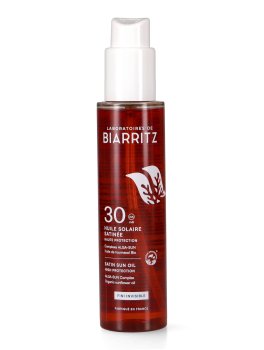 Olio Solare Satinato Viso, Corpo e Capelli - 1