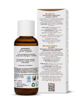 Olio Vegetale al Neem Biologico - Viso e Corpo - 2