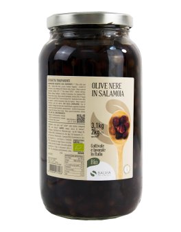 Olive Nere in Salamoia Bio - 1