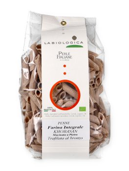 Omaggio - Penne Integrali Grano Khorasan - 500gr - La Biologica