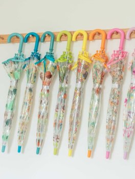 Ombrello Trasparente per Bambini Sassi Super Lab - 6