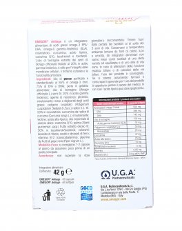 Omegor Anti-Age - Integratore alimentare di acidi grassi Omega-3 EPA/DHA e Omega-6 GLA - 3