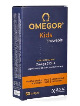 Omegor Kids - Integratore di Omega 3 DHA e Vitamina D3 ed E - 2