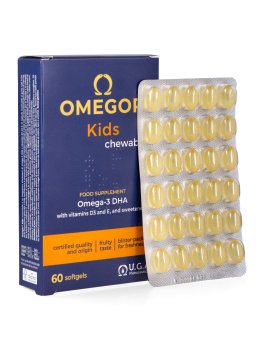 Omegor Kids - Integratore di Omega 3 DHA e Vitamina D3 ed E - 1