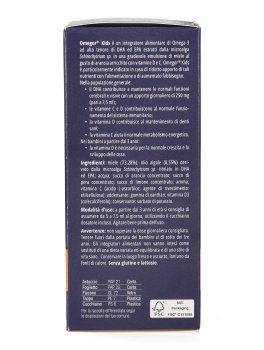 Omegor Kids - Sciroppo Omega 3 DHA puro e Vitamina D e C - 6