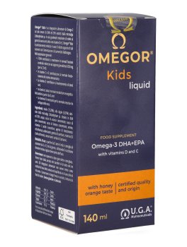 Omegor Kids - Sciroppo Omega 3 DHA puro e Vitamina D e C - 7
