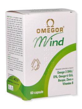Omegor® Mind - Integratore di Omega-3 e 6, Bacopa, Zinco e Vitamine del Gruppo B - 2