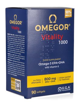 Omegor Vitality 1000 - Integratore di Omega 3 EPA/DHA e Vitamina E - 2
