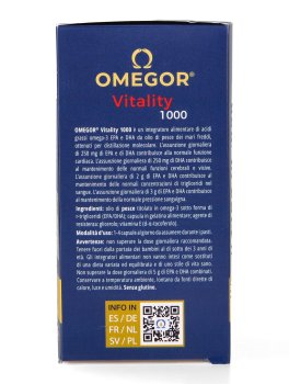 Omegor Vitality 1000 - Integratore di Omega 3 EPA/DHA e Vitamina E - 4