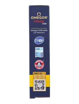 Omegor Vitality 1000 - Integratore di Omega 3 EPA/DHA e Vitamina E - 4