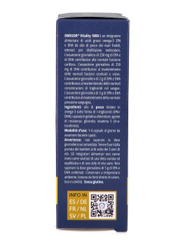 Omegor Vitality 1000 - Integratore di Omega 3 EPA/DHA e Vitamina E - 3